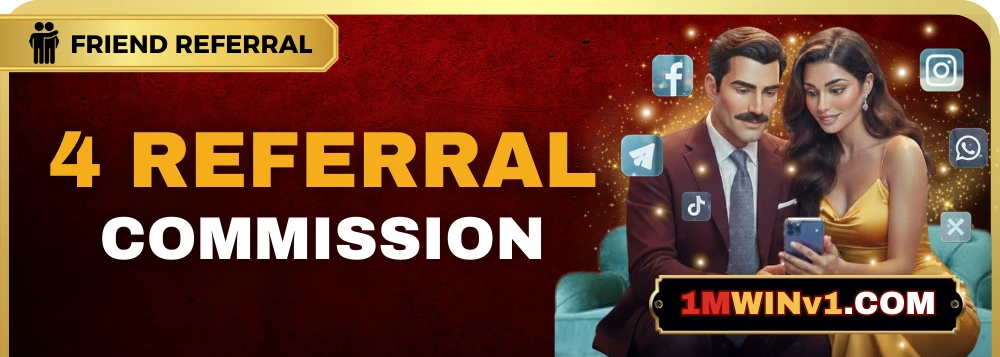 Referral Friends with Unlimited Bonus and Commission